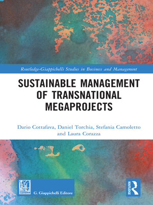 cover image of Sustainable Management of Transnational Megaprojects